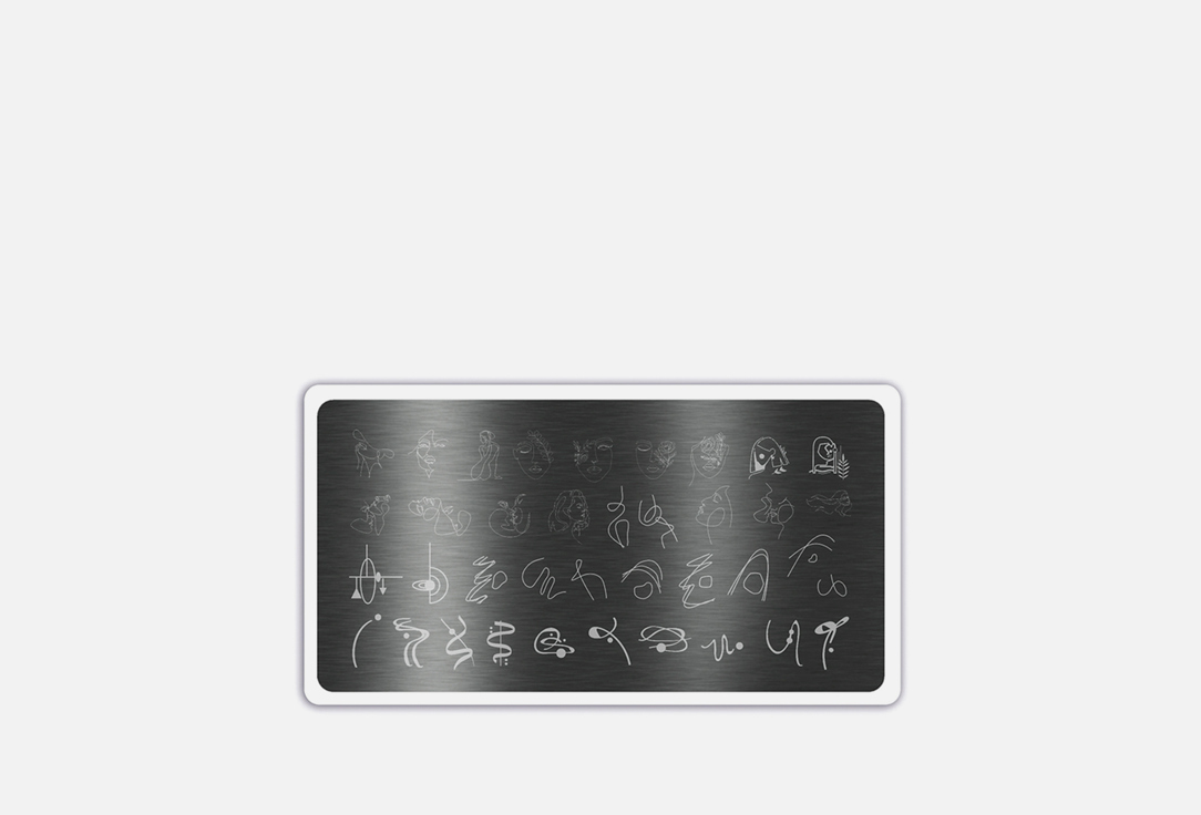 Пластина для стемпинга RUNAIL PROFESSIONAL 6429 1 шт
