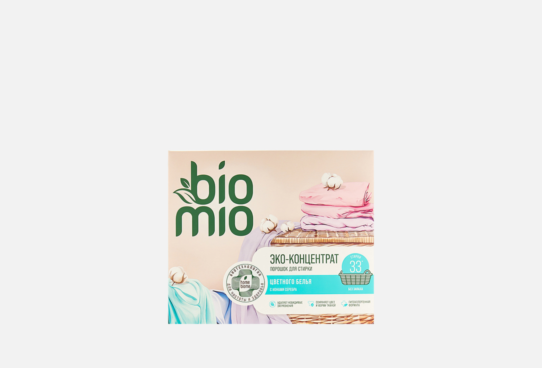 Изображение товара Порошок для стирки BioMio Colors&Whites Concentrated