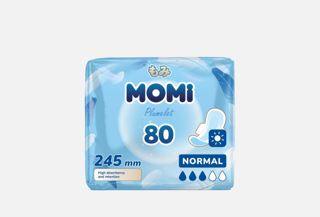 

Прокладки MOMI, Normal 80 шт