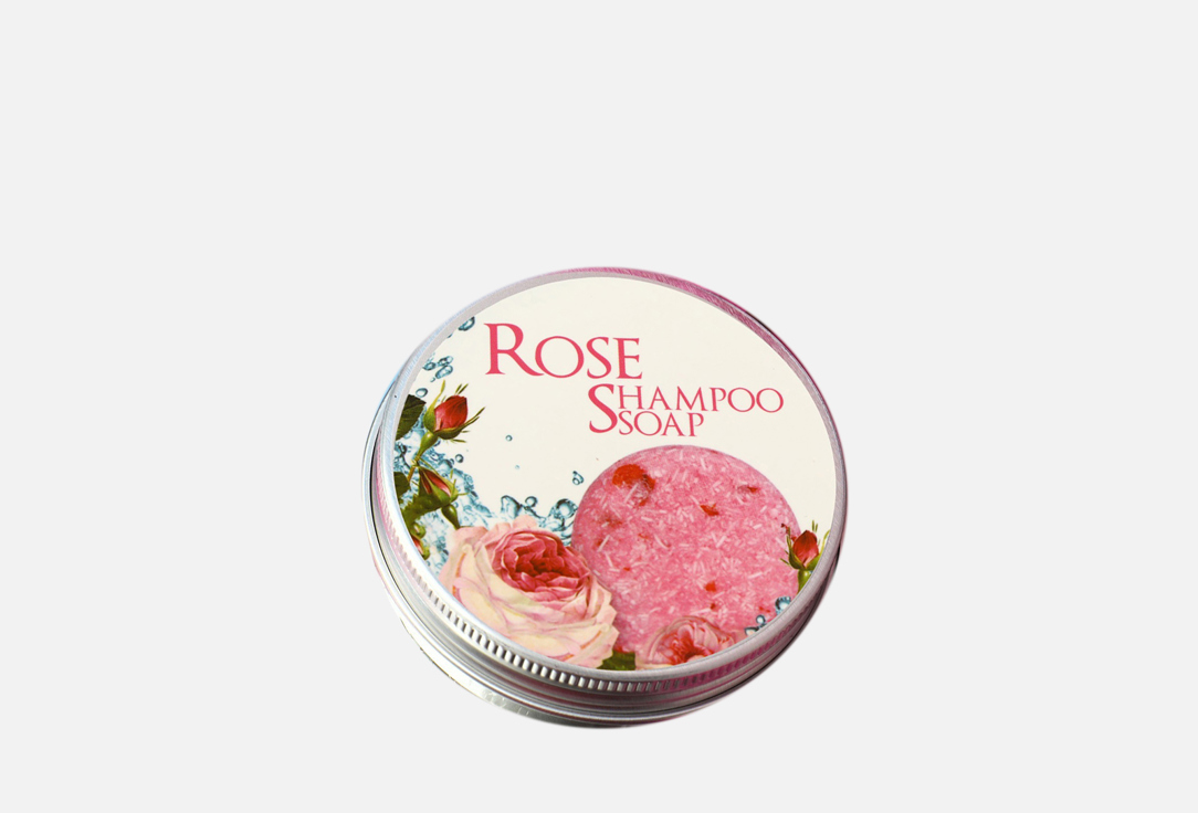 

Твердый шампунь для волос SIMA-LAND, Solid shampoo with essential oil Rose 60 г