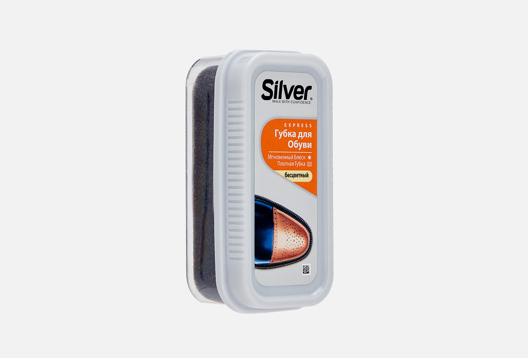 Изображение товара Губка для обуви Silver Express бесцветная уход за кожей и обувью