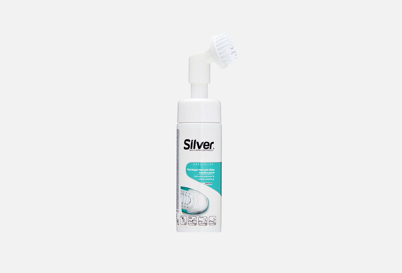 Silver Пена-очиститель для обуви Specialist 150 мл — купить в Москве