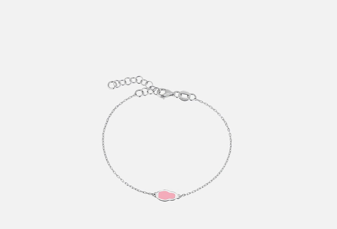 Изображение товара Браслет серебряный Matryoshka Tiny розовый
