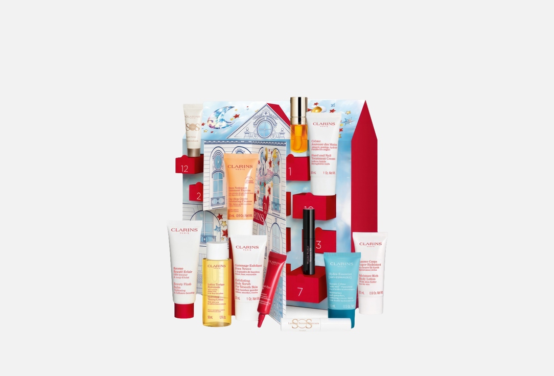 

Адвент-календарь CLARINS, ADVENT CALENDAR 12 BOXES HOLIDAY SEASON 12 шт