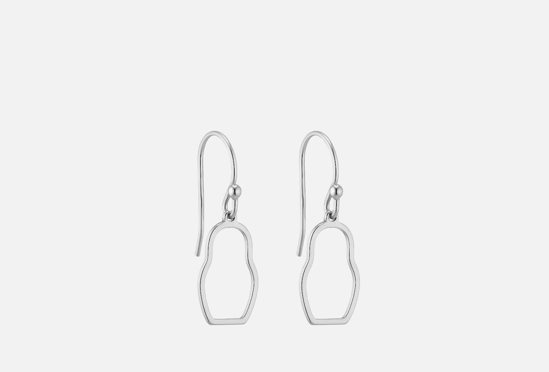 Изображение товара Серьги серебряные Matryoshka Pure Russia