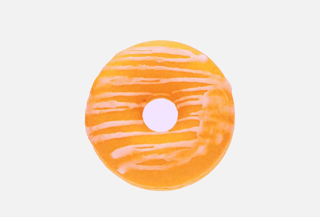 Изображение товара Бомбочка для ванны Sima-Land Bubbling donut с апельсиновым ароматом 120 г