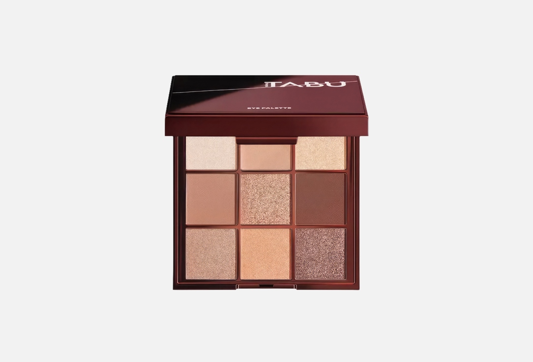 TABU makeup Палетка теней для век Eye palette Warm brown 8.94 г — купить в Москве