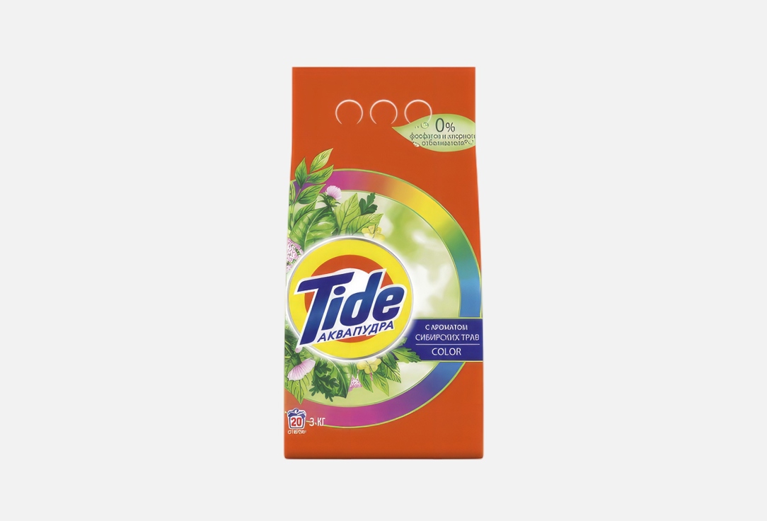 Изображение товара Порошок для стирки Tide Color, Сибирские травы