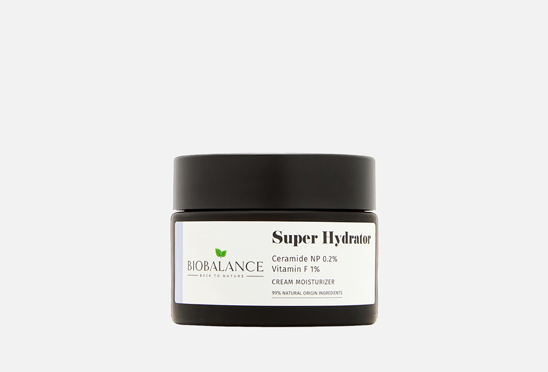Крем для лица BIOBALANCE SUPER HYDRATOR CERAMIDE NP 0,2% & VITAMIN F 1% CREAM 50 мл