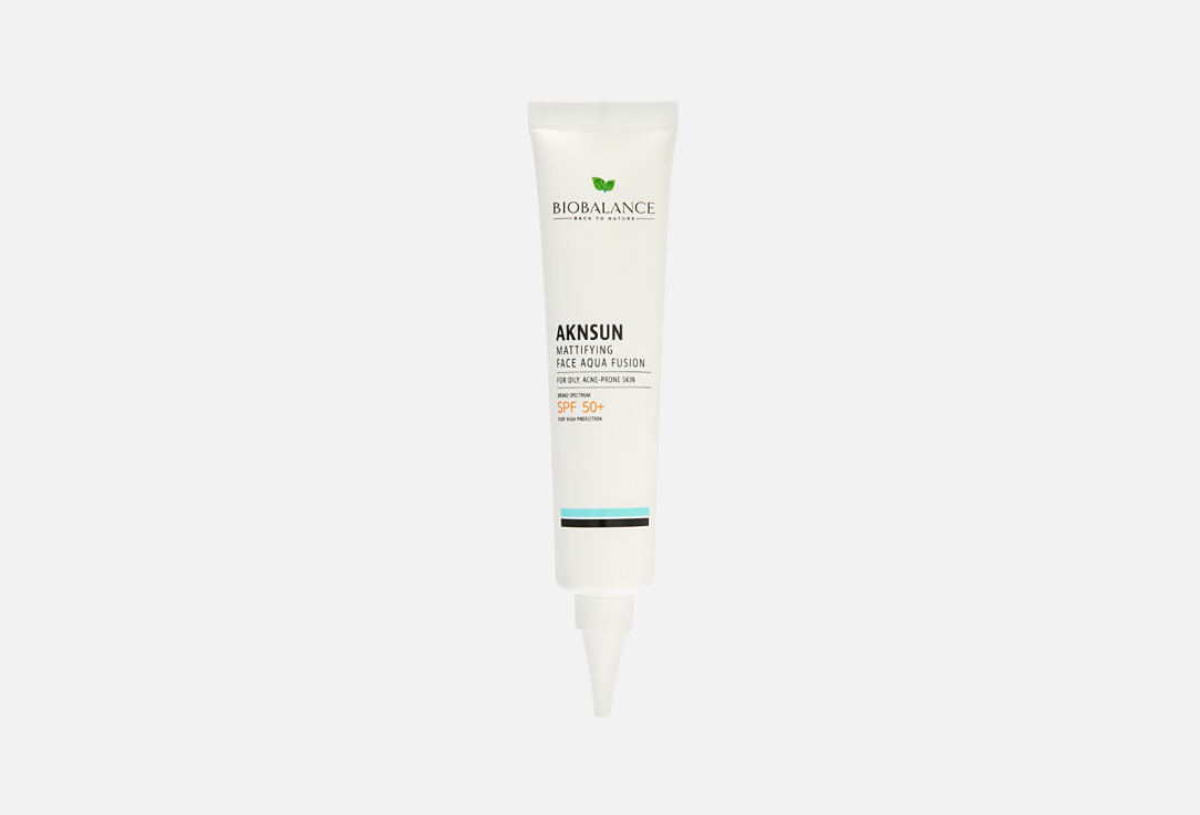 Изображение товара Солнцезащитный крем для лица SPF 50 BIOBALANCE NIACINAMIDE 5% PLUS ZINC 1% GEL CREAM