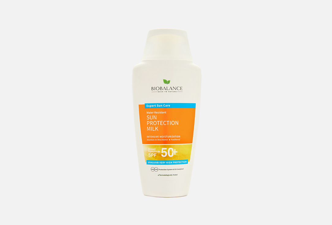 Солнцезащитный крем для лица и тела SPF 50 BIOBALANCE SUN PROTECTION MILK 150 мл