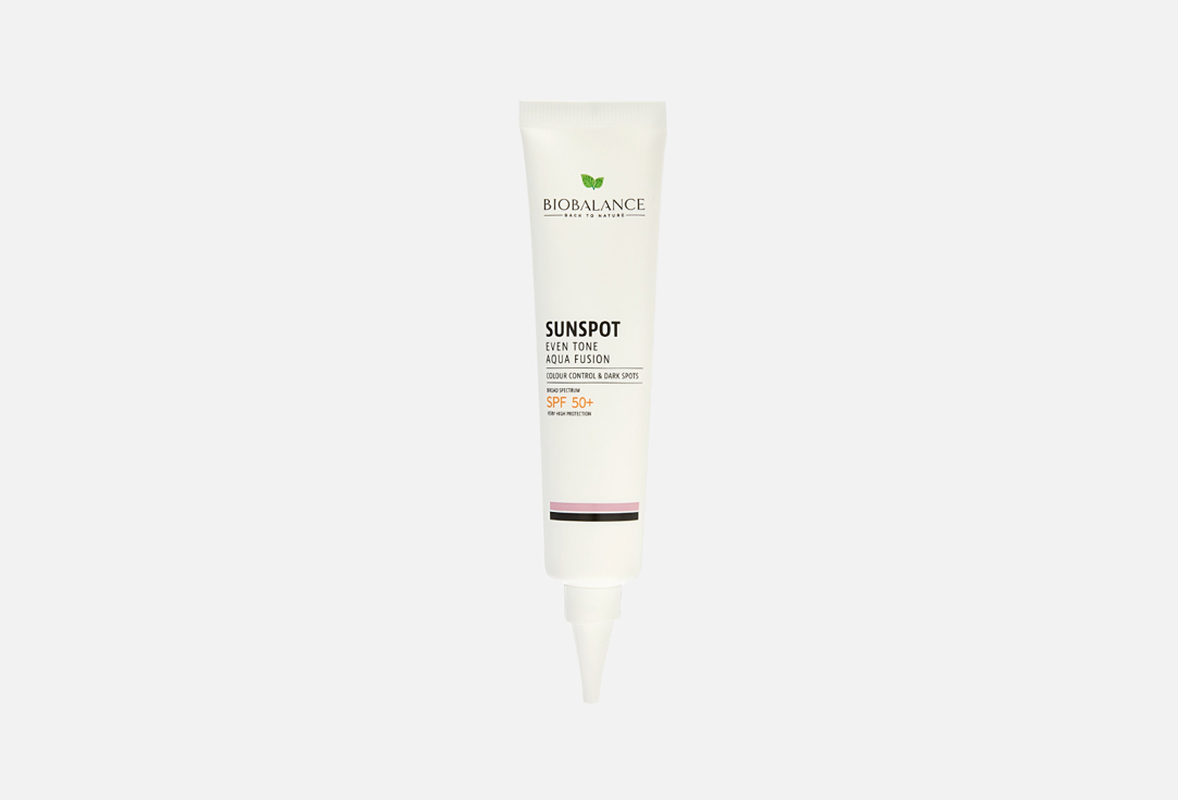 Изображение товара Солнцезащитный крем для лица SPF 50 BIOBALANCE SUN SPOT EVEN TONE AQUA FUSION
