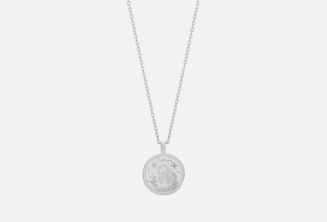 Изображение товара Колье серебряное LunaLu Necklace with the zodiac sign Virgo