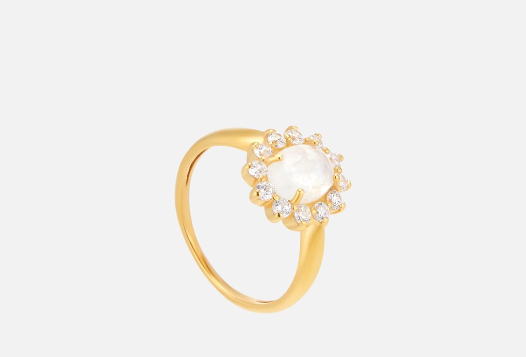 Изображение товара Кольцо серебряное LunaLu Lady Di's Moonstone Ring