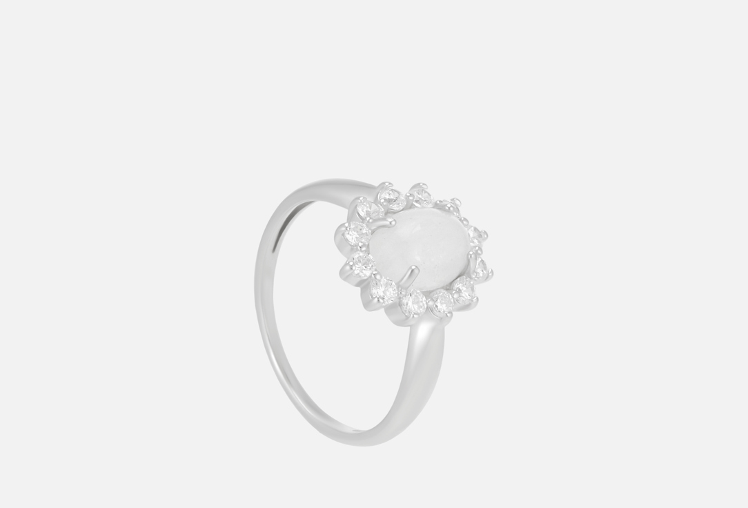 Изображение товара Кольцо серебряное LunaLu Lady Di's Moonstone Ring