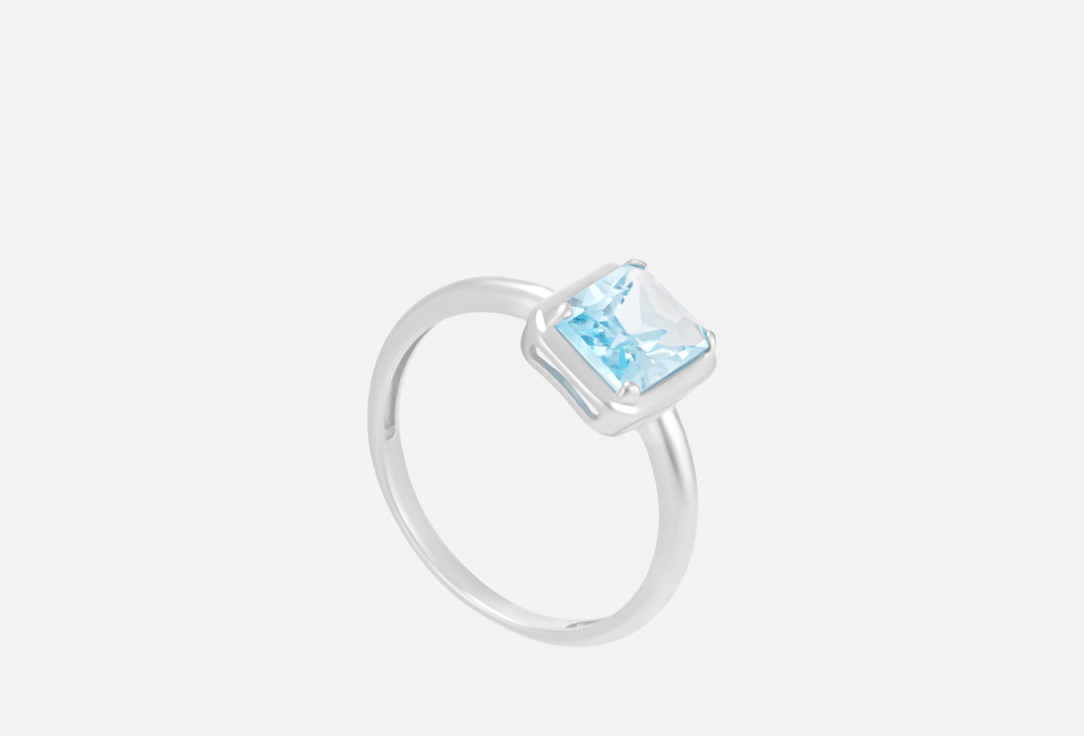 Изображение товара Кольцо серебряное LunaLu Crystal Ring with Topaz