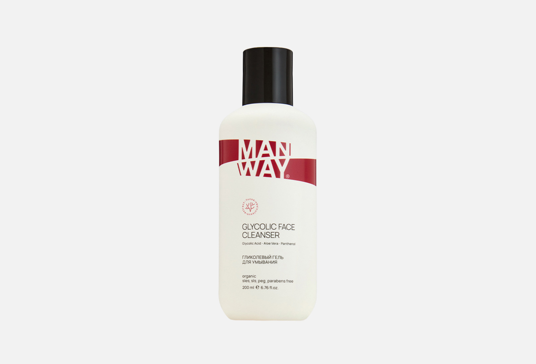 

Гель для умывания MAN WAY, Glycolic 200 мл
