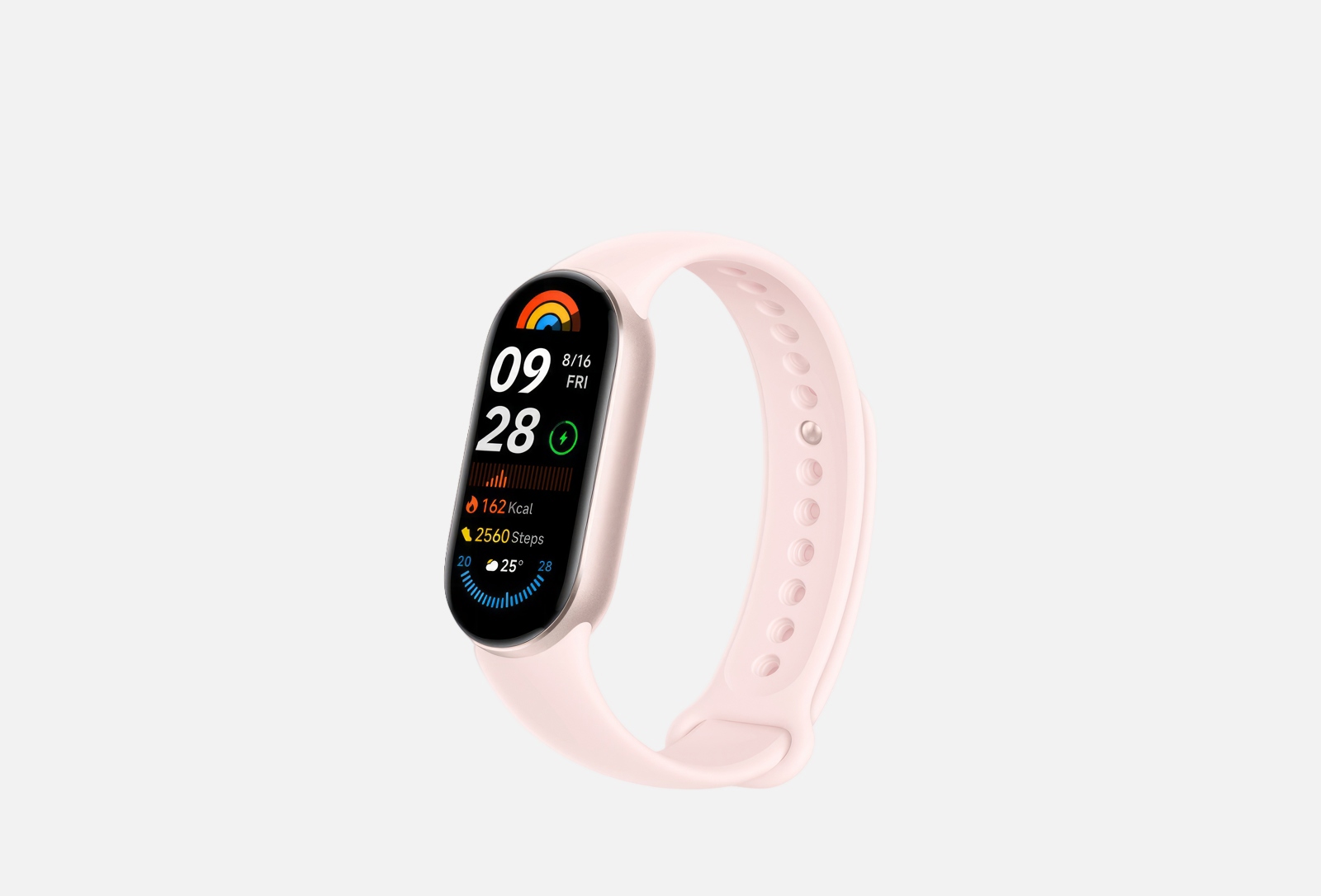 Xiaomi Фитнес трекер Smart Band 9 Mystic Rose 1 шт — купить, цена в Москве