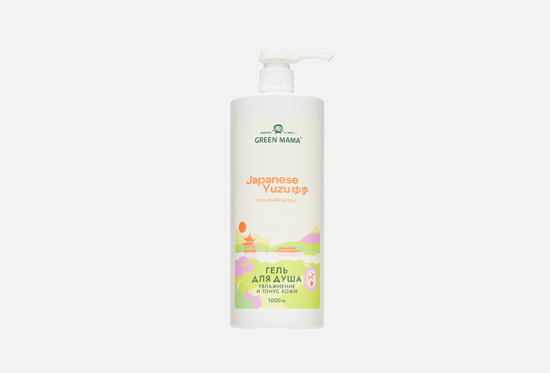 Изображение товара Гель для душа GREEN MAMA Japanese Yuzu с цитрусовыми экстрактами 1000 мл