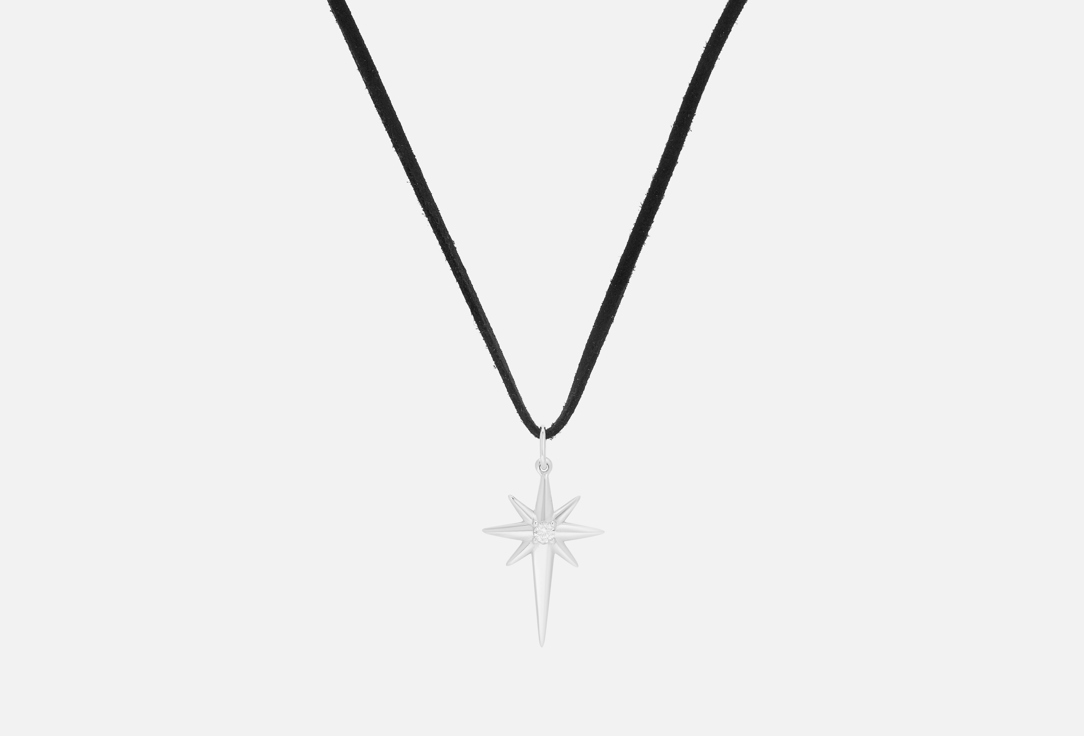 Изображение товара Колье серебряное SENS jewelry Lumos Maxima с фианитом