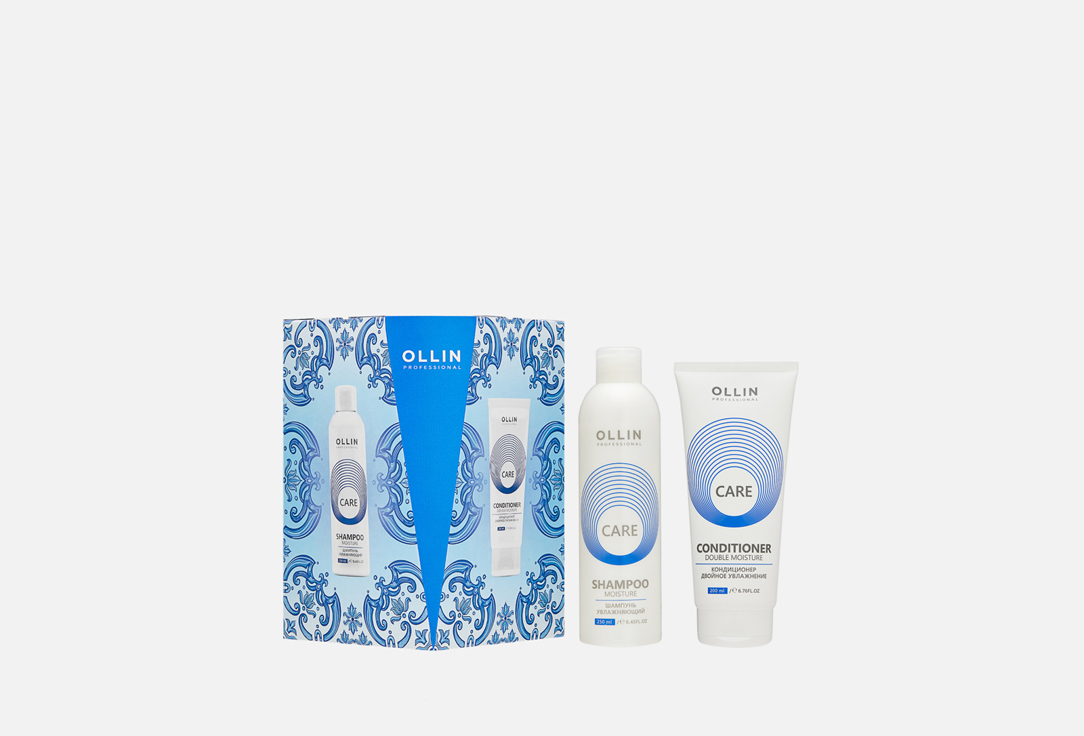 Набор для ухода за волосами OLLIN PROFESSIONAL Double Moisture 2 шт
