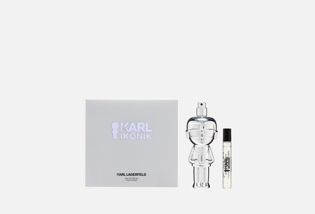 Изображение товара Подарочный набор парфюмерной воды Karl Lagerfeld KARL IKONIK POUR HOMME 60 мл + миниатюра 7,5 мл