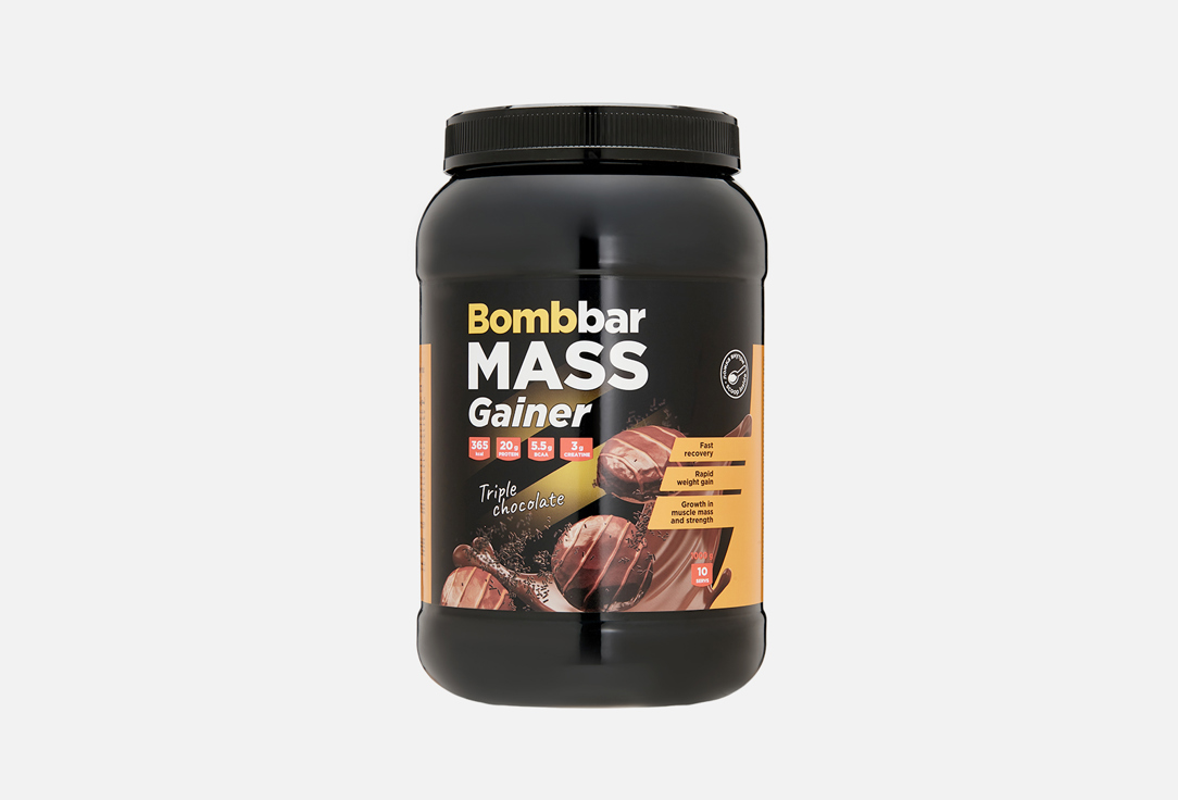 Спортивное питание Гейнер для набора массы BOMBBAR