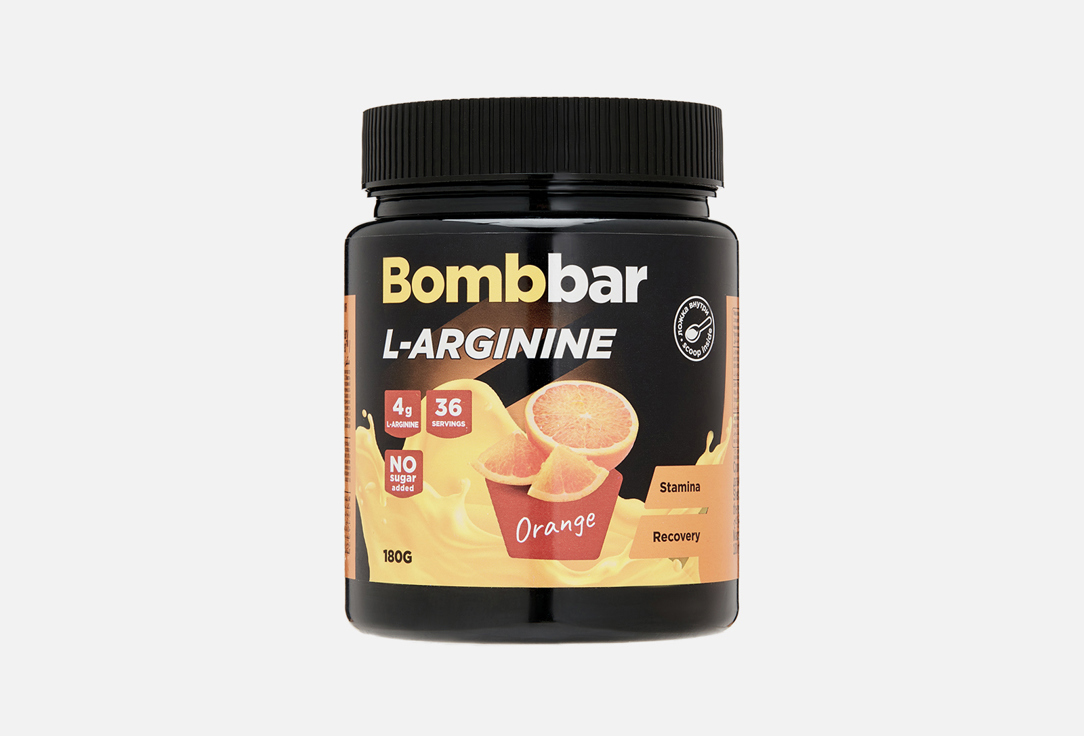 

L-Аргинин BOMBBAR, Апельсин 180 г