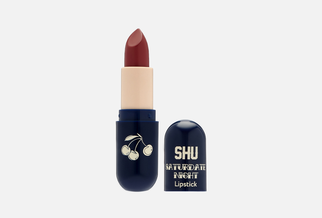 Изображение товара Губная помада SHU Blur matte lipstick saturdate night with насыщенным оттенком