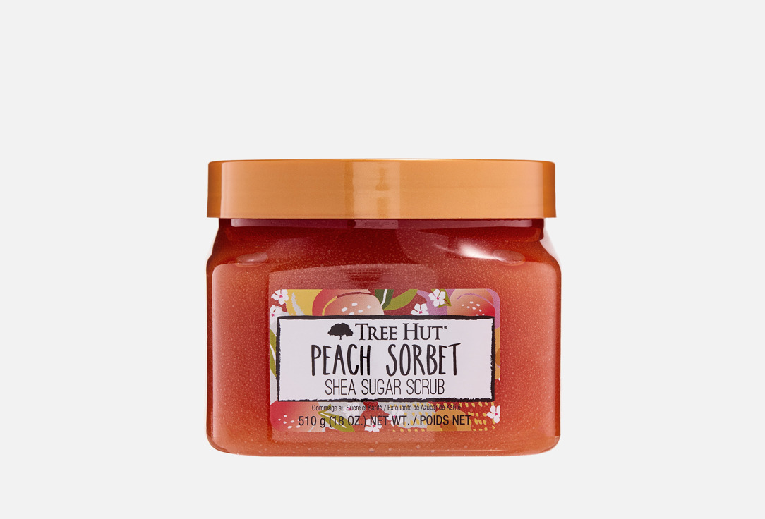 

Сахарный скраб для тела TREE HUT, Peach Sorbet 510 мл