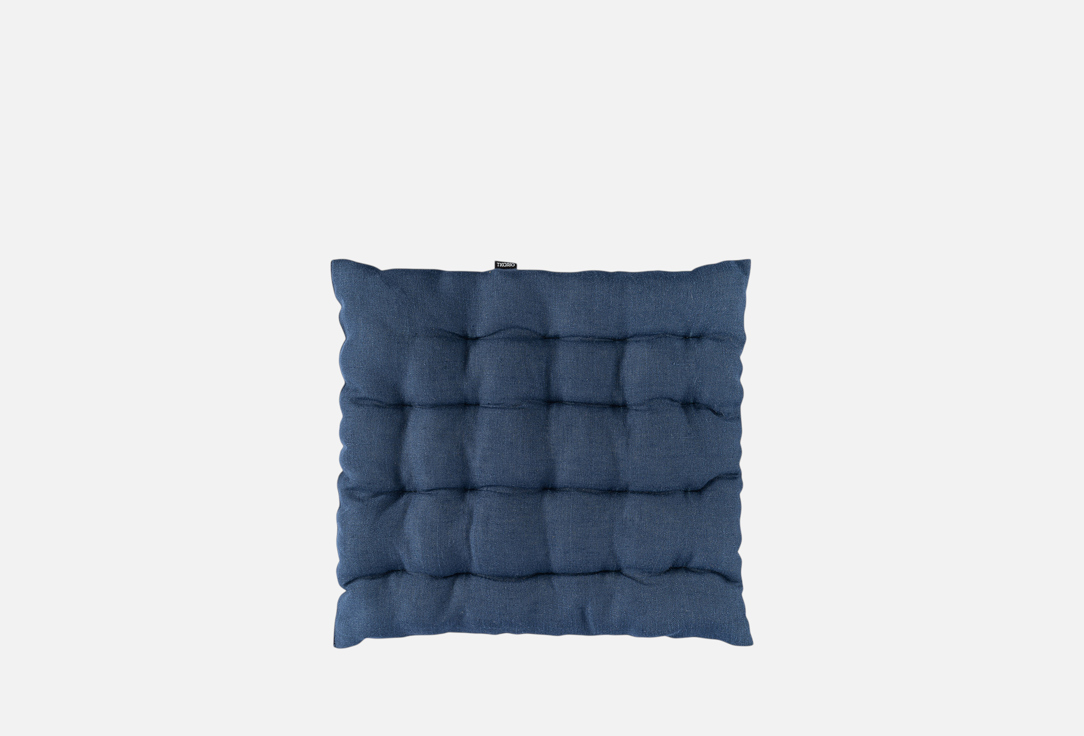 

Подушка на стул TKANO, Синий, Essential, синий, 40х40 1 шт