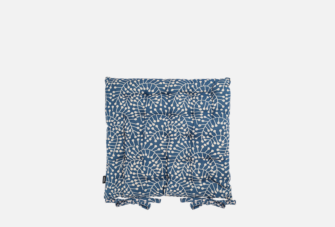 Изображение товара Подушка на стул Tkano Спелая Смородина, Scandinavian touch, темно-синий, 40х40