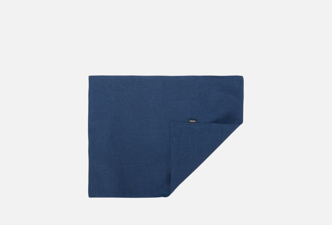Изображение товара Салфетка под приборы Tkano Essential, синий, 35х45