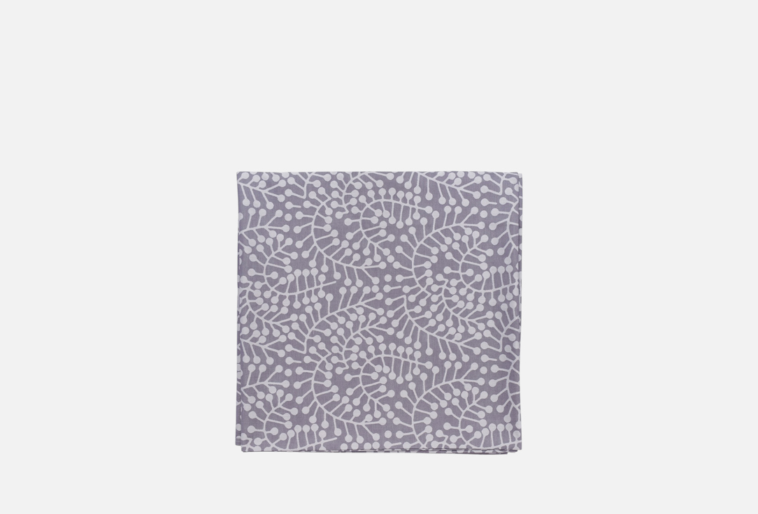 Изображение товара Скатерть Tkano Спелая смородина, Scandinavian touch, фиолетово-серого, 180х180