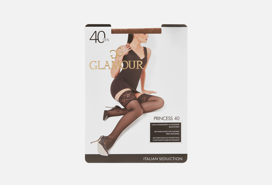 Чулки GLAMOUR Princess 40 den daino 2 мл