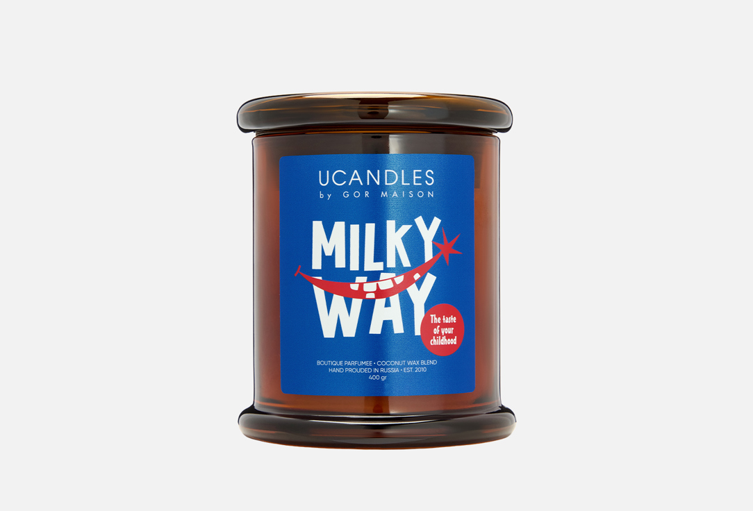 

Свеча ароматическая UCANDLES, Milky Way 280 г