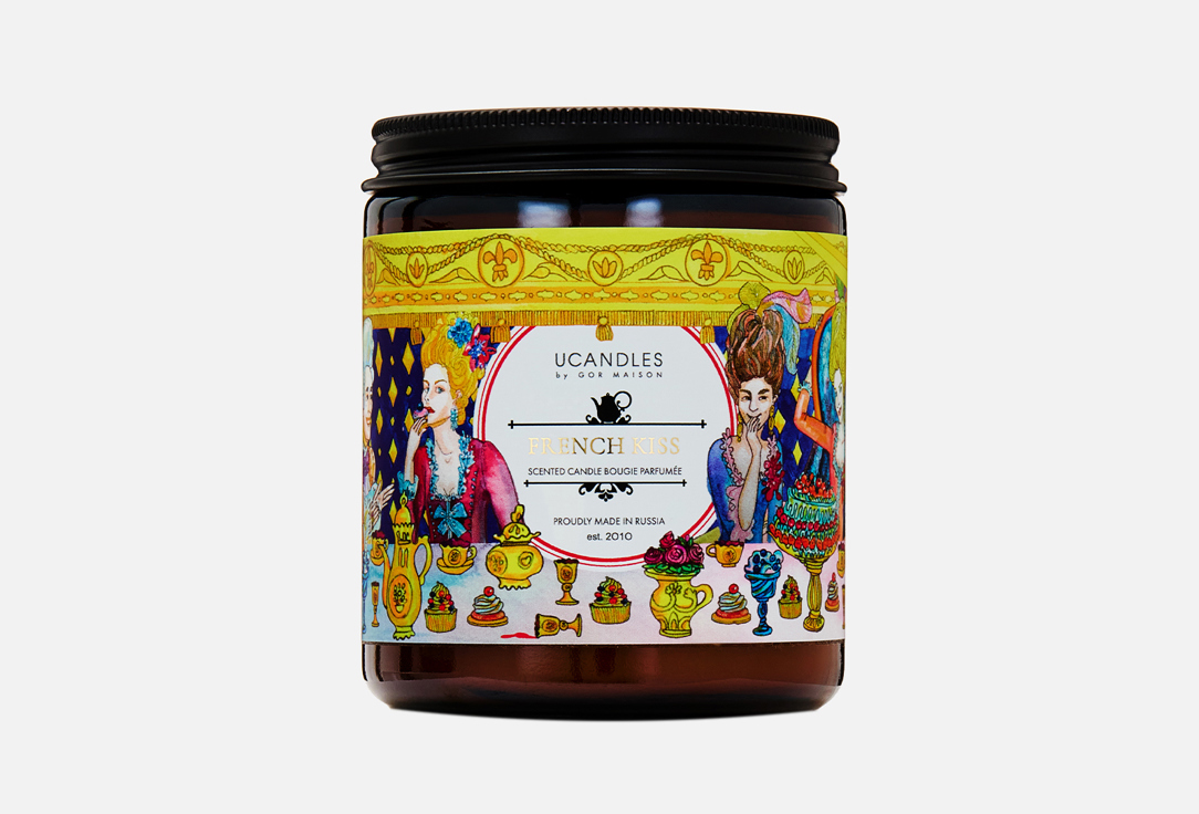 

Свеча ароматическая UCANDLES, French Kiss 190 г