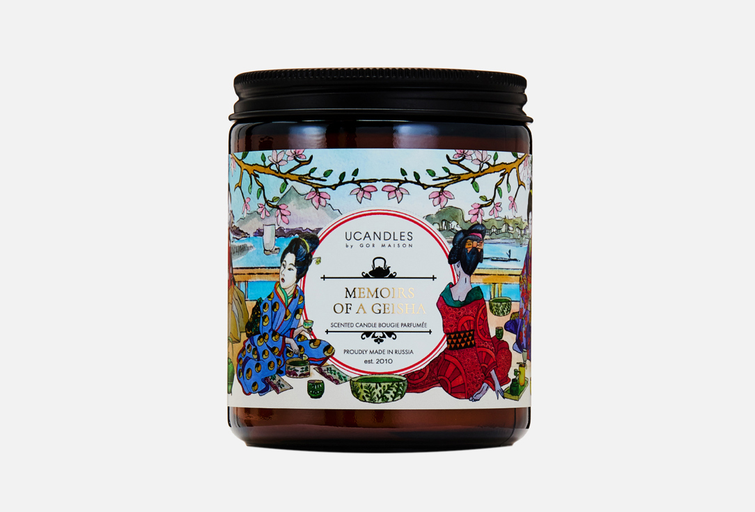

Свеча ароматическая UCANDLES, Memoirs of a Geisha 190 г