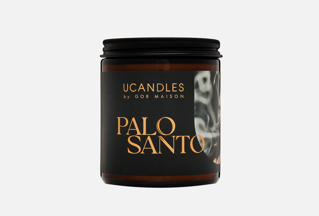 

Свеча ароматическая UCANDLES, Palo Santo 190 г