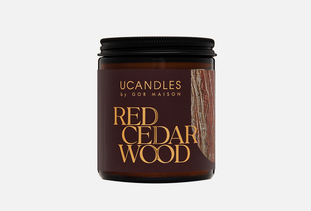 

Свеча ароматическая UCANDLES, Red Cedarwood 190 г