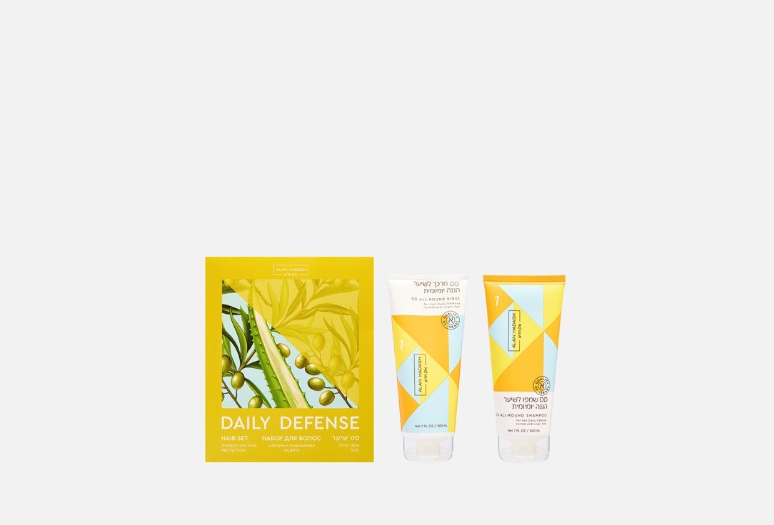 

Набор для ухода за волосами ALAN HADASH, Daily Defense 2 шт