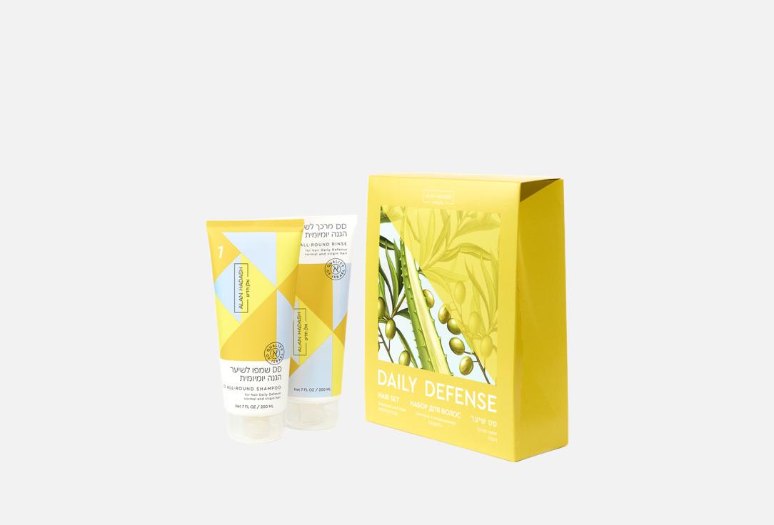 Изображение товара Набор для ухода за волосами Alan Hadash Daily Defense бессульфатный