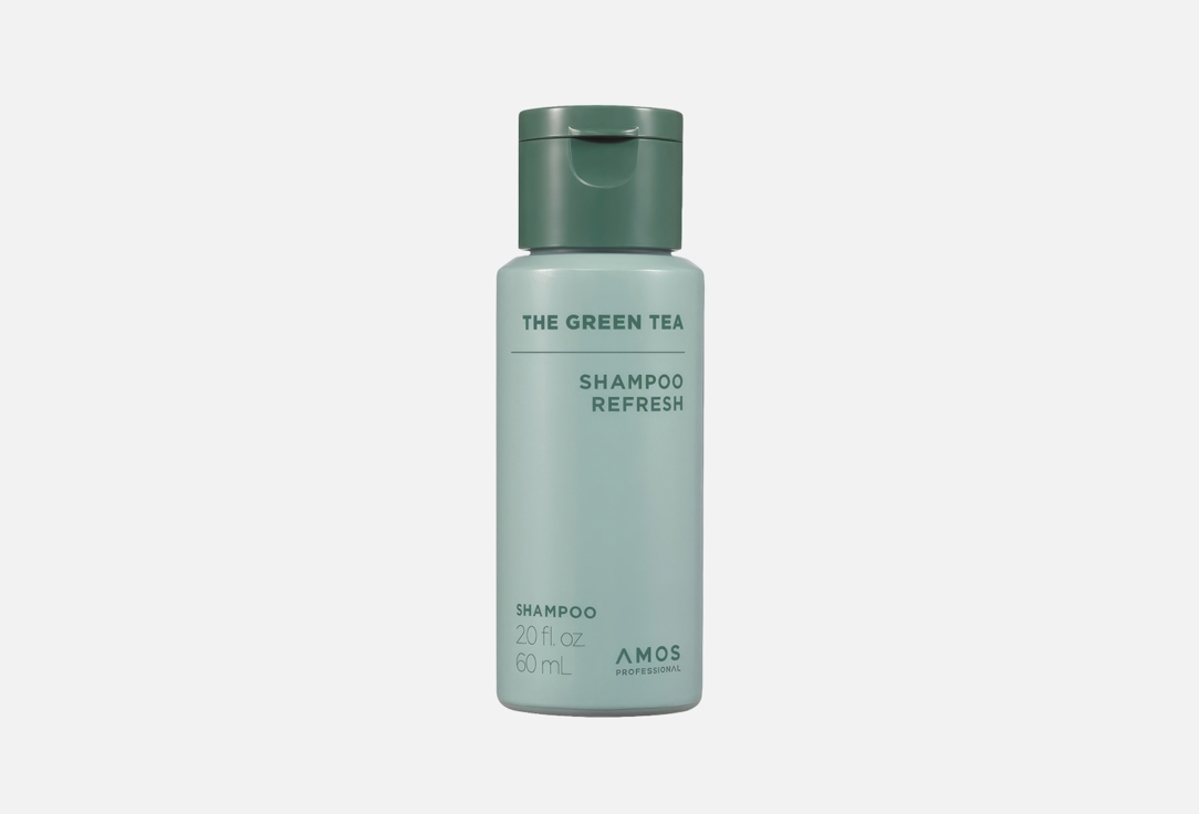 

Шампунь для волос освежающий AMOS PROFESSIONAL, THE GREEN TEA 60 мл