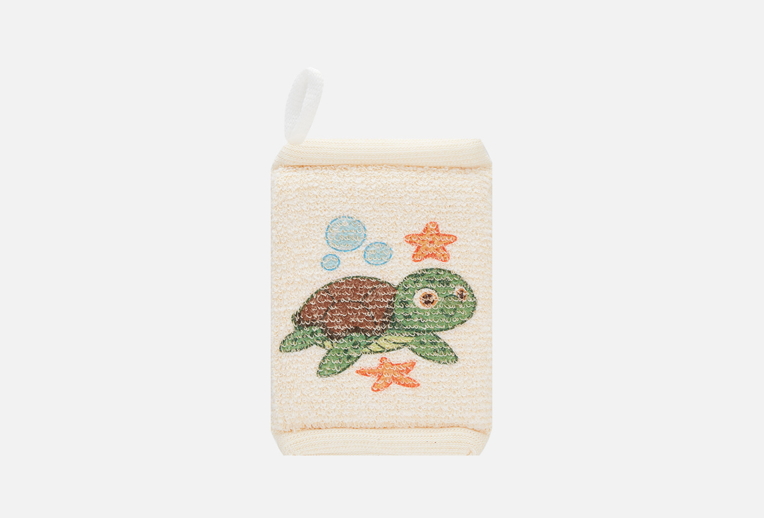 Изображение товара Мочалка для тела VIVAL Baby Scrubber, Turtle