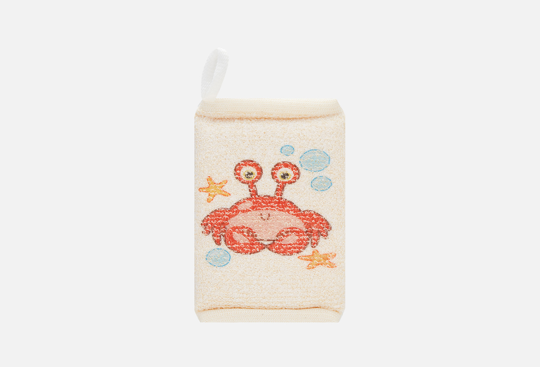 Изображение товара Мочалка для тела VIVAL Baby Scrubber, Crab