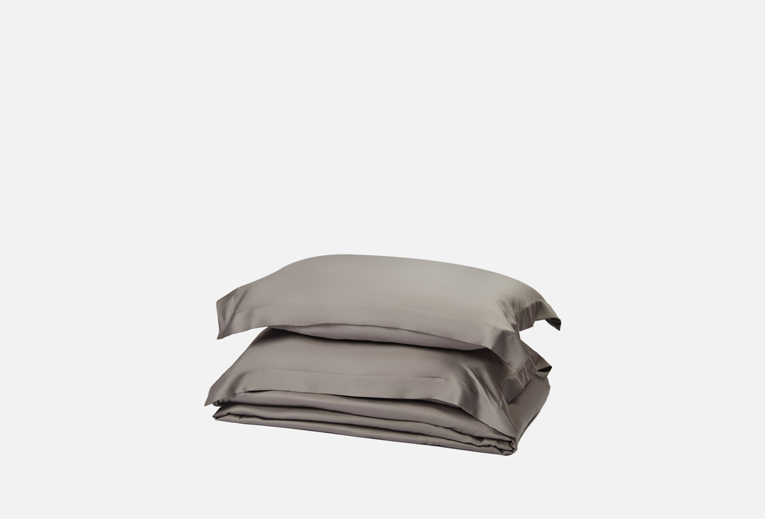 Изображение товара Комплект постельного белья LINEN&HOME семейный из тенселя графит