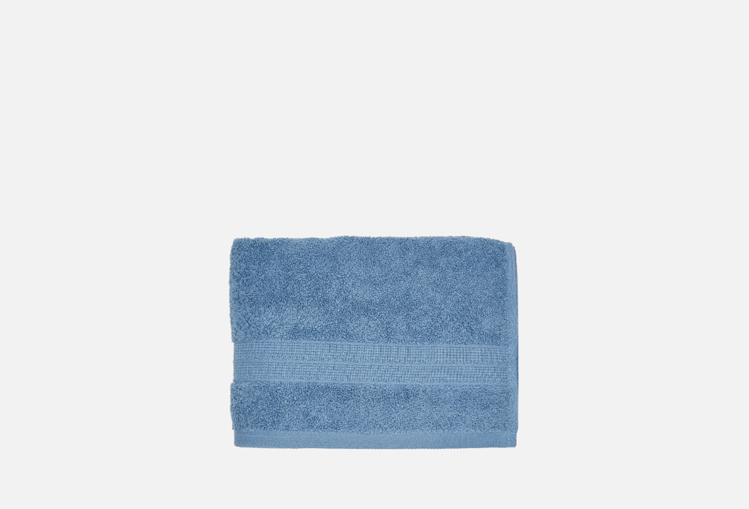 

Полотенце махровое LINEN&HOME, Голубой, Индиго, 50*90 1 шт