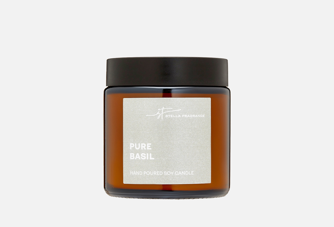 Изображение товара Ароматическая свеча Stella Fragrance PURE BASIL