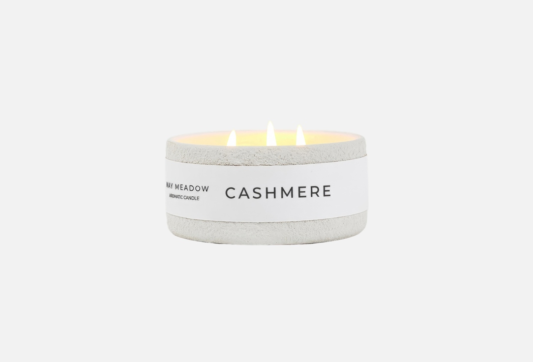 Изображение товара Ароматическая свеча May Meadow cashmere натуральный соевый воск 200 мл