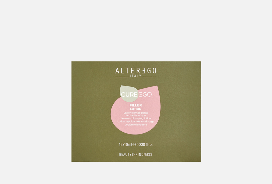 Изображение товара Набор уплотняющего лосьона для волос Cureego Filler 12 шт по 10 мл Италия